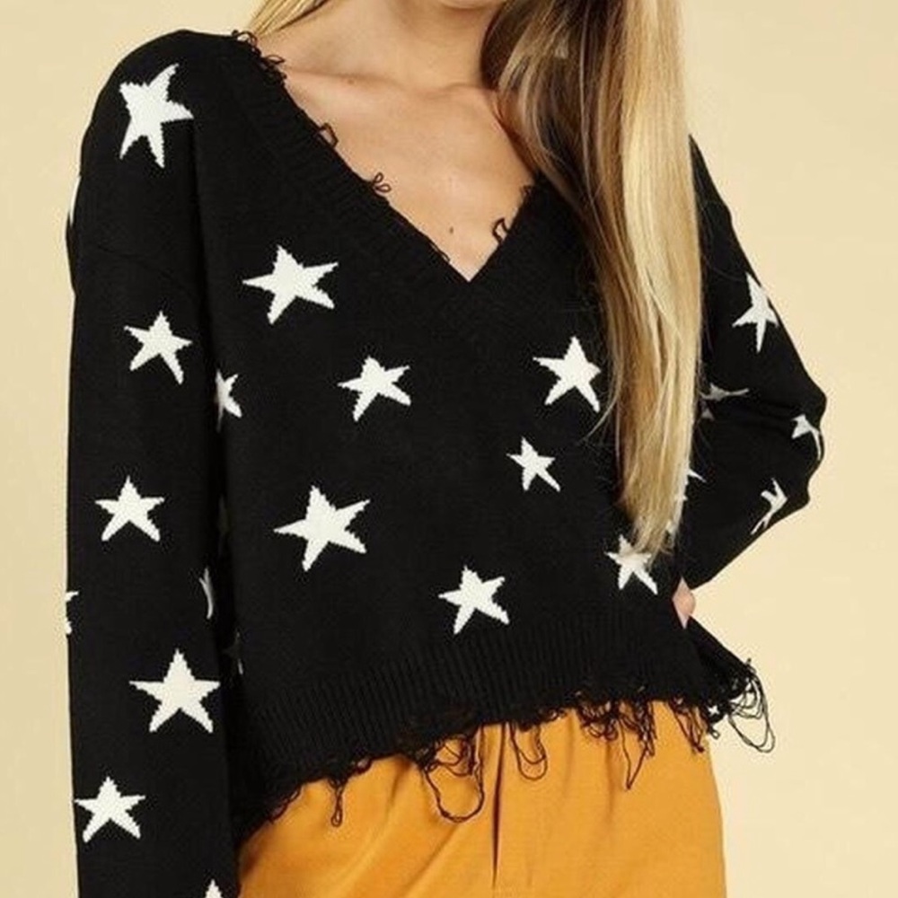 Wild Honey Star Sweater